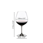 Riedel Vinum Pay 3 Get 4 Pinot Noir/Nebbiolo Wine Glass Set