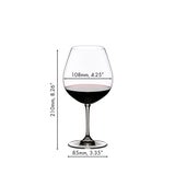 Riedel Vinum Pay 3 Get 4 Pinot Noir/Nebbiolo Wine Glass Set