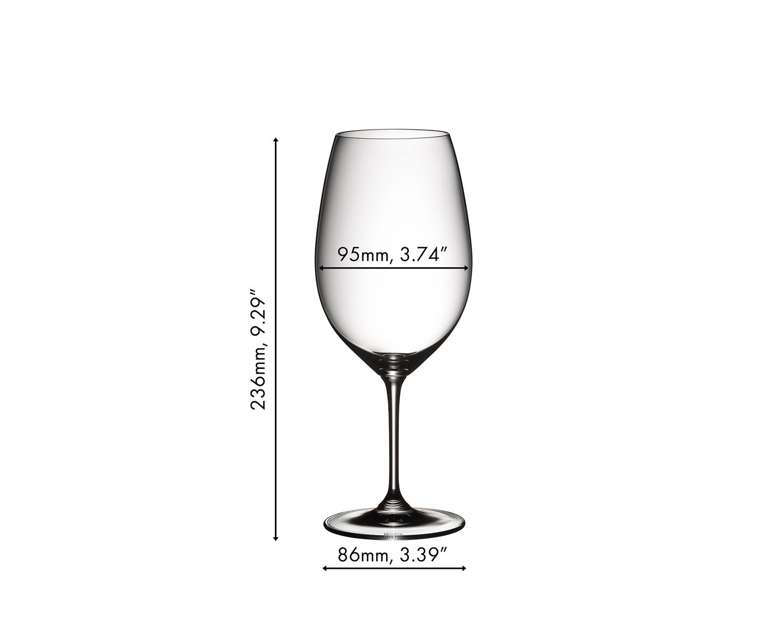 Riedel Vinum Pay 3 Get 4 Shiraz/Syrah Wine Glass Set