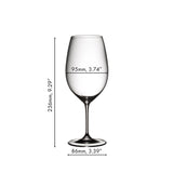 Riedel Vinum Pay 3 Get 4 Shiraz/Syrah Wine Glass Set