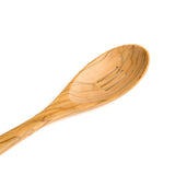 Berard Handcrafted Olive Wood 12 Inch Slotted Spoon