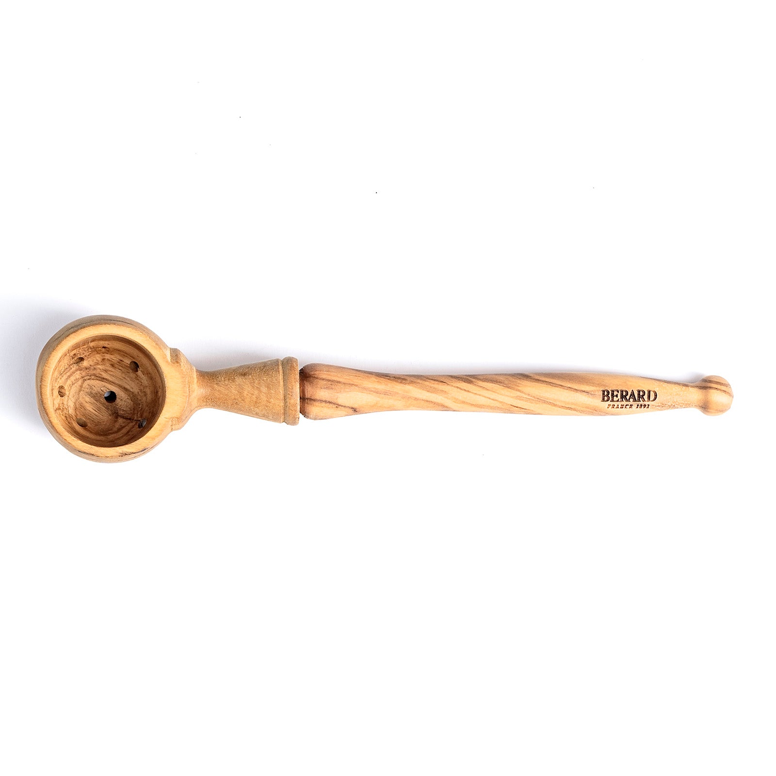 Berard France Olive Wood Handcrafted Olive Serving Spoon