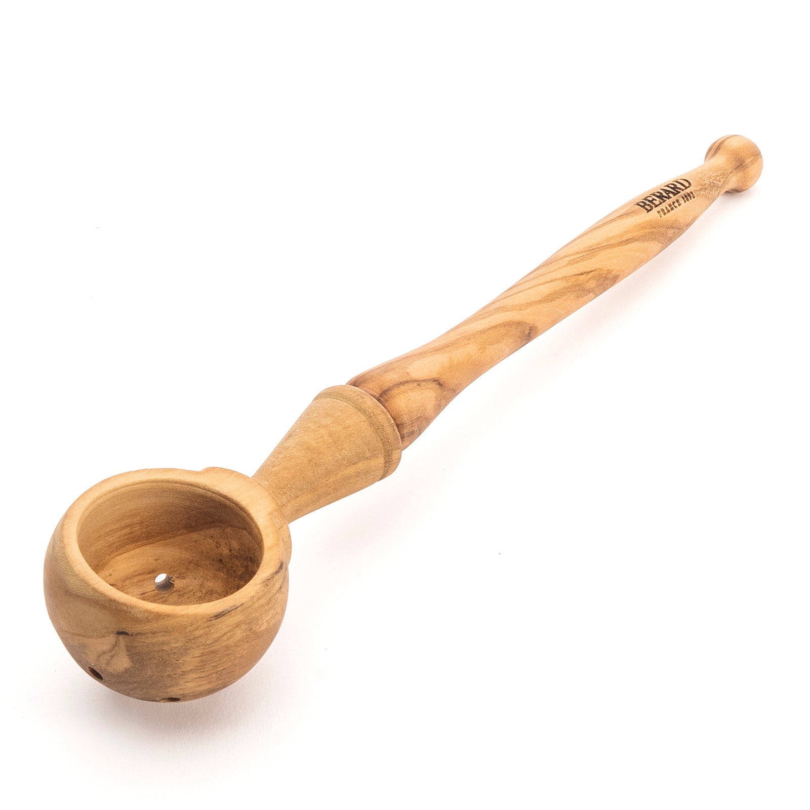 Berard France Olive Wood Handcrafted Olive Serving Spoon