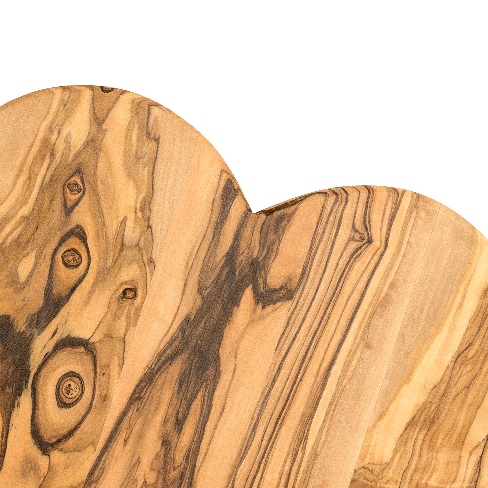 Berard Olivewood Cutting Board, Heart Shape, 8.66 x 8.27 x 0.63"