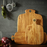 Berard Racine Olivewood 11.4-Inch Cutting Board with Handle