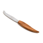 Berard Olive Wood Cheese Board & Knife Set, 13-Inch x 7-Inch