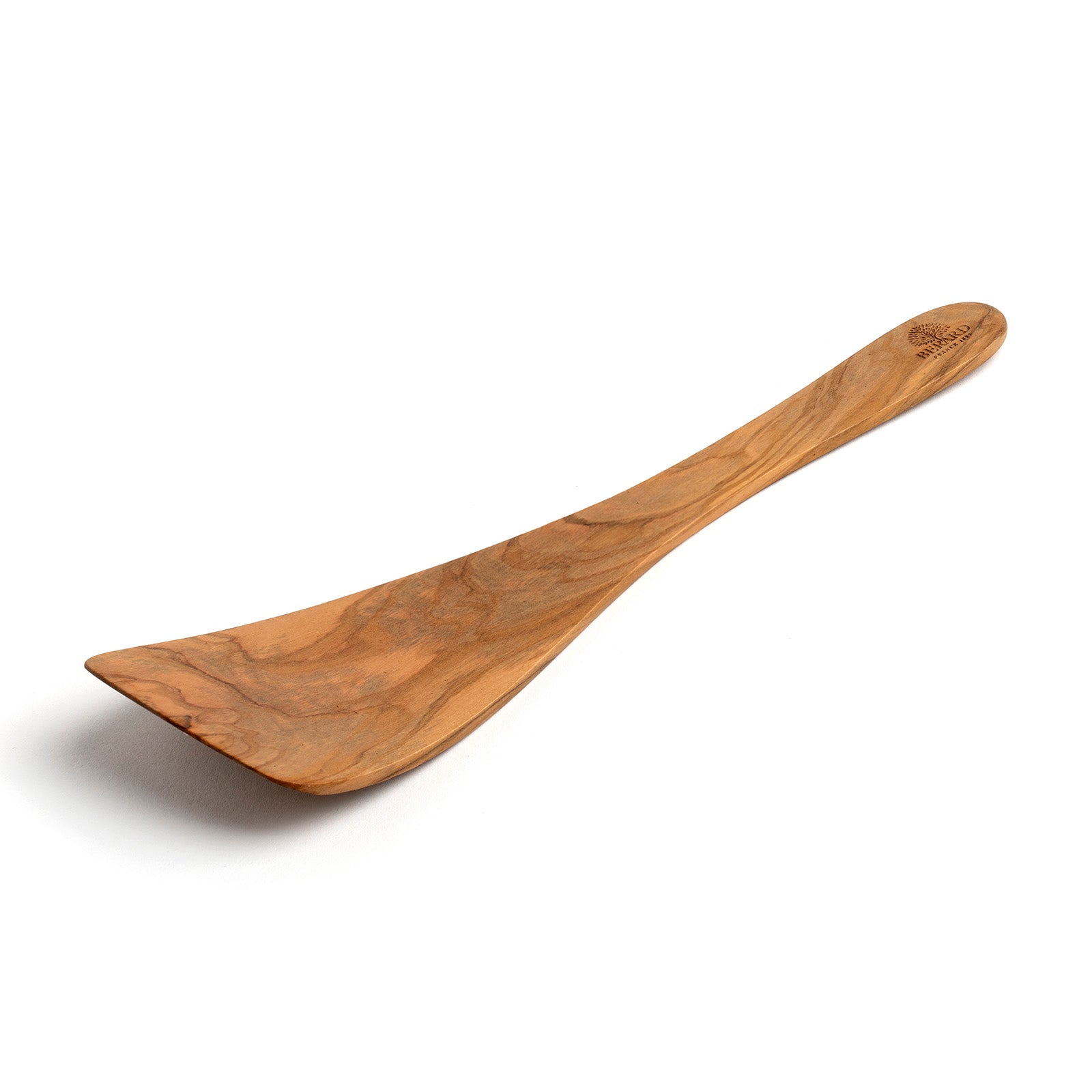 Berard Handcrafted Olive Wood 13 Inch Curved Spatula
