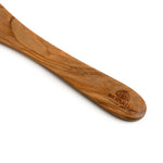 Berard Handcrafted Olive Wood 13 Inch Curved Spatula