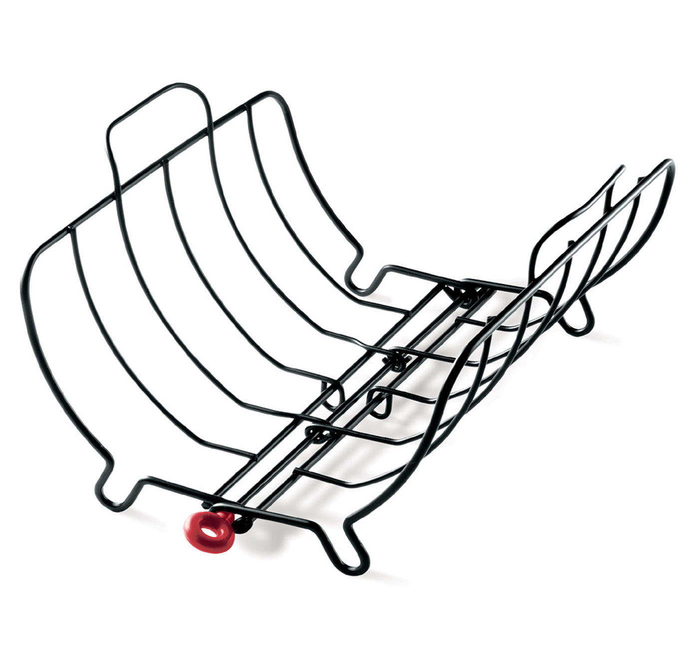 Cuisipro Roast & Serve Non-Stick Turkey and Poultry Roasting Rack, Black