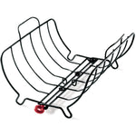 Cuisipro Roast & Serve Non-Stick Turkey and Poultry Roasting Rack, Black