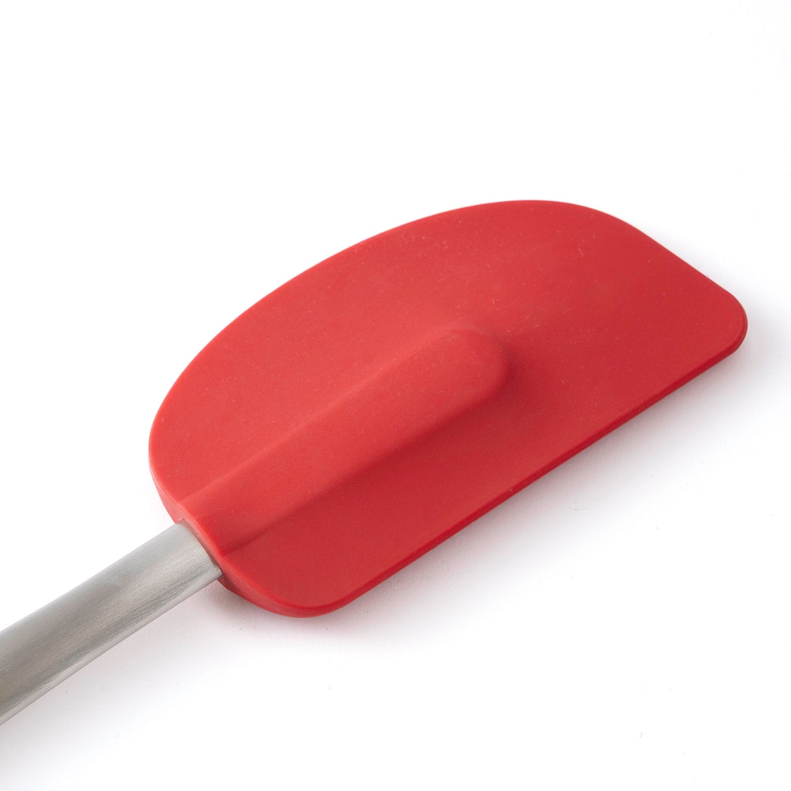 Cuisipro Silicone and Stainless Steel 11.5-Inch Spatula, Red