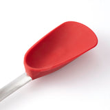 Cuisipro Silicone and Stainless Steel 11.5-Inch Spoon, Red