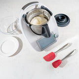 Cuisipro Silicone and Stainless Steel 11.5-Inch Spoon, Red