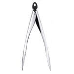 Cuisipro 9.5 Inch Stainless Steel Locking Tempo Tongs