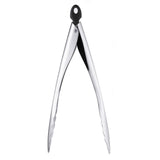 Cuisipro 9.5 Inch Stainless Steel Locking Tempo Tongs