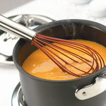 Cuisipro 10 Inch Silicone Balloon Whisk, Red