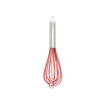 Cuisipro 10 Inch Silicone Balloon Whisk, Red