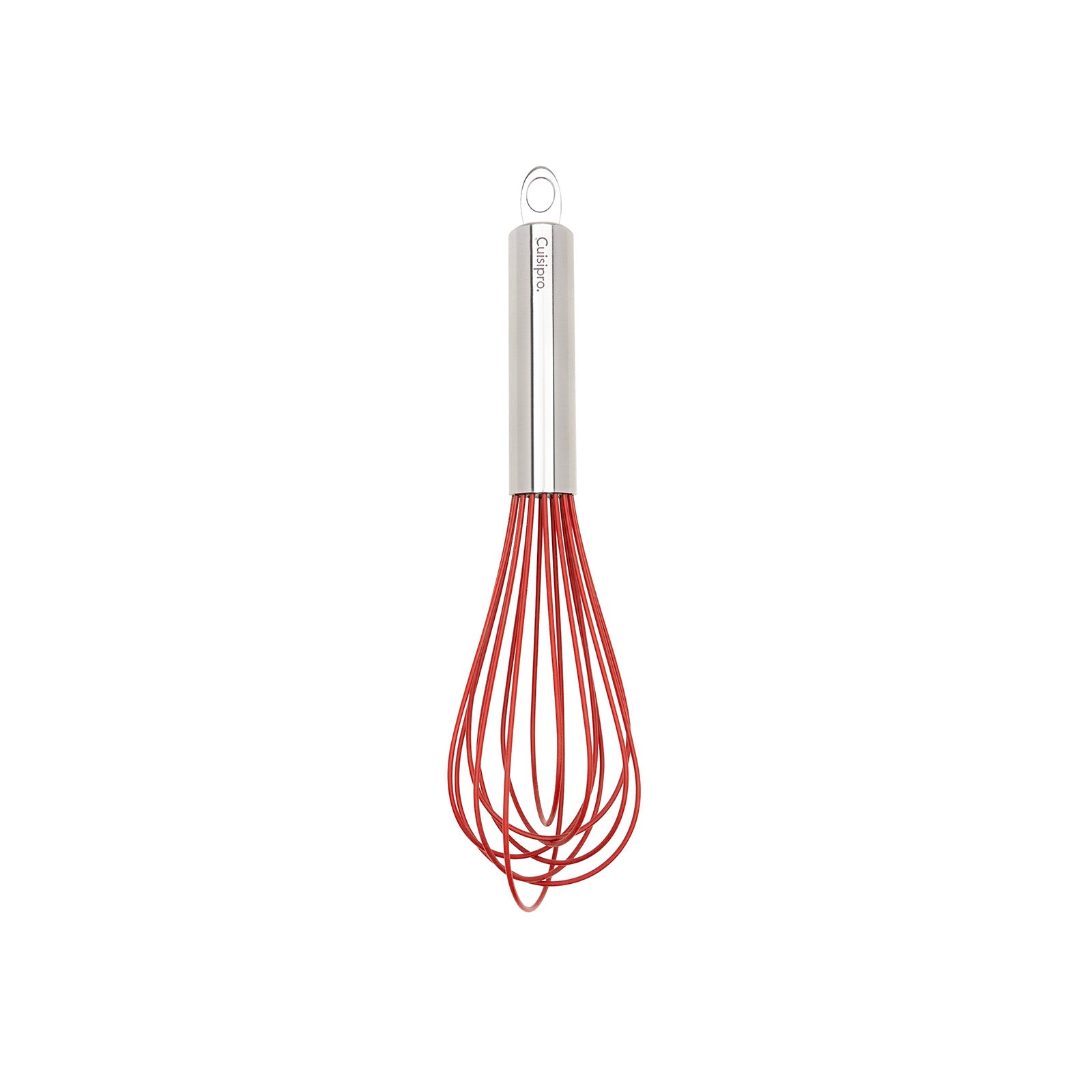Cuisipro 10 Inch Silicone Balloon Whisk, Red