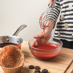Cuisipro 10 Inch Silicone Balloon Whisk, Frosted