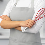 Cuisipro 12 Inch Silicone Balloon Whisk, Red