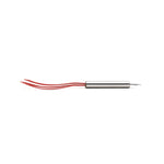 Cuisipro 10 Inch Silicone Flat Whisk, Red