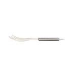 Cuisipro 10 Inch Silicone Flat Whisk, Frosted