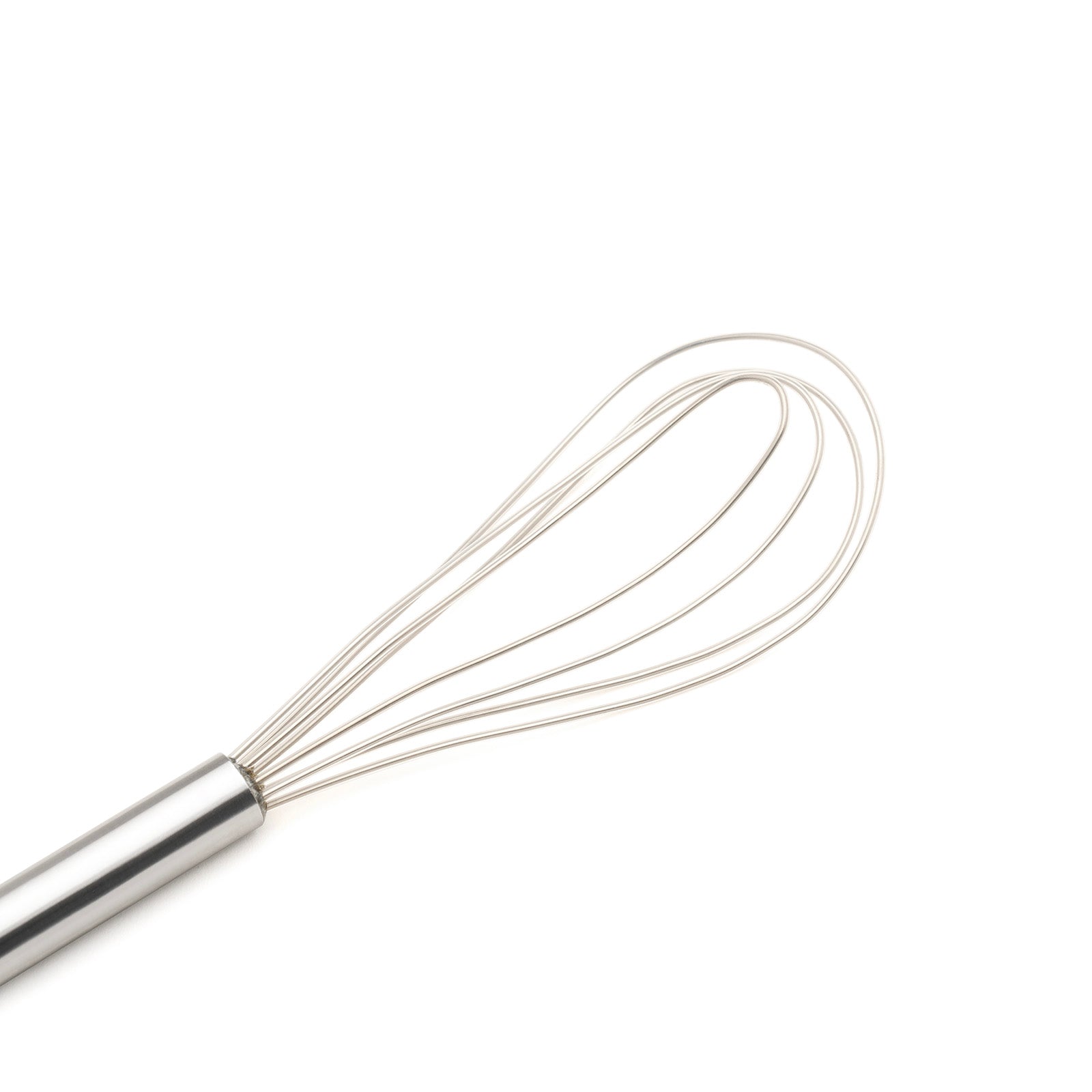 Cuisipro 10 Inch Silicone Flat Whisk, Frosted