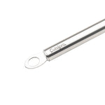 Cuisipro 8-Inch Stainless Steel and Silicone Egg Whisk, Frosted