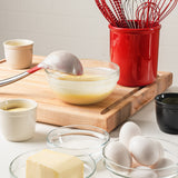 Cuisipro 10-Inch Silicone Egg Whisk, Red