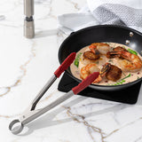 Cuisipro Silicone Mini Tongs, Red