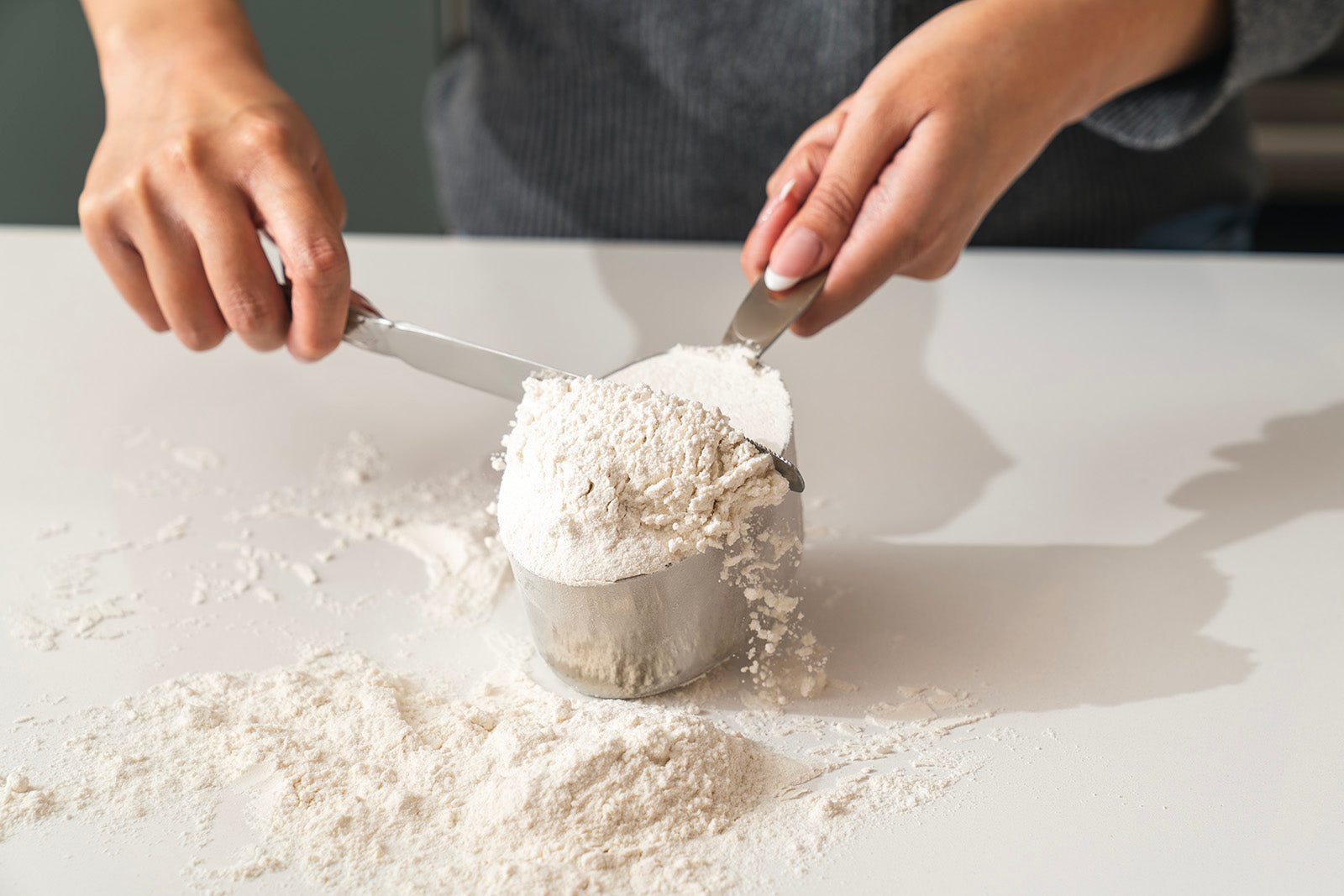 Cuisipro Stainless Steel Measuring Cup & Spoon Set