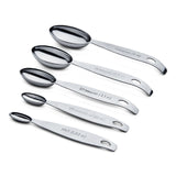 Cuisipro Stainless Steel Odd Size Measuring Spoons, 5 Piece Set