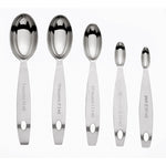Cuisipro Stainless Steel Odd Size Measuring Spoons, 5 Piece Set