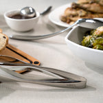 Cuisipro 12 Inch Tempo Serving Tongs, Stainless Steel