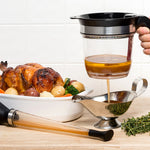 Cuisipro Fat Separator and 3-in-1 Baster Set, Roasting Essentials Set