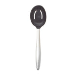 Cuisipro 8-Inch Silicone Piccolo Slotted Spoon, Black