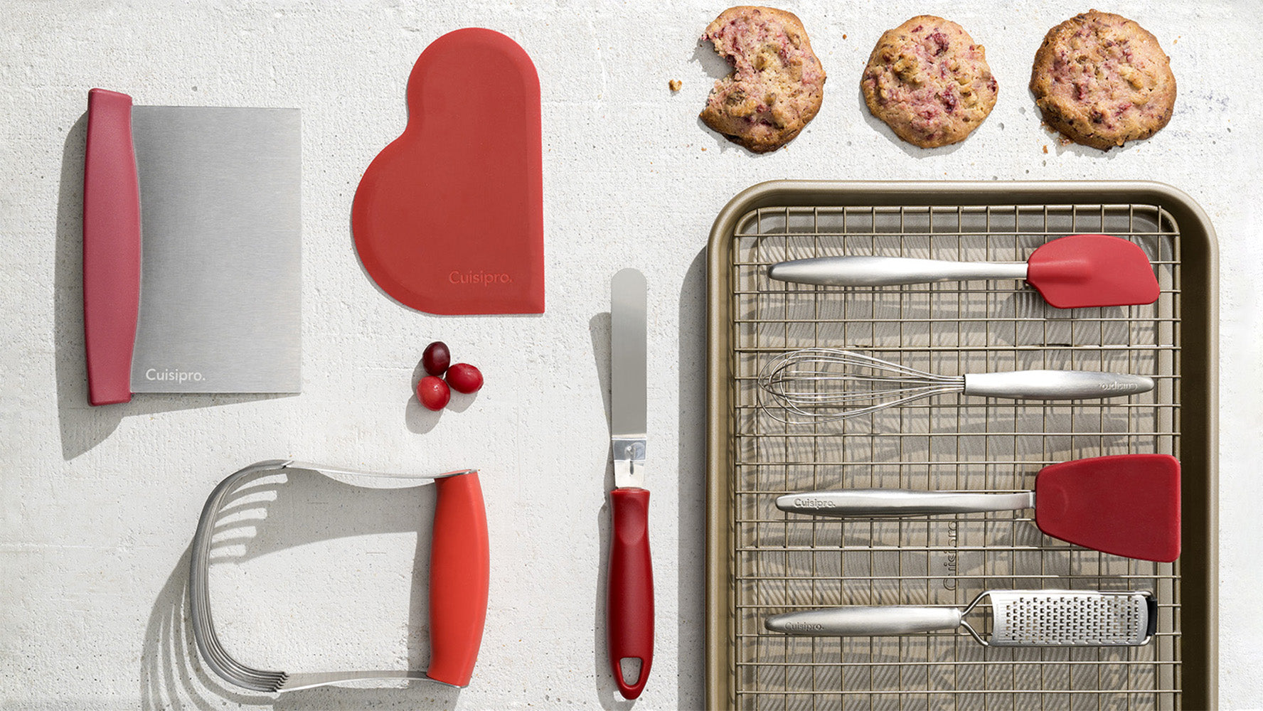 Cuisipro Piccolo 4 Piece Mini Baking Tool Set, 8-Inch