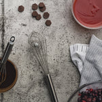 Cuisipro 8 Inch Stainless Steel Balloon Whisk Ball Solid Handle