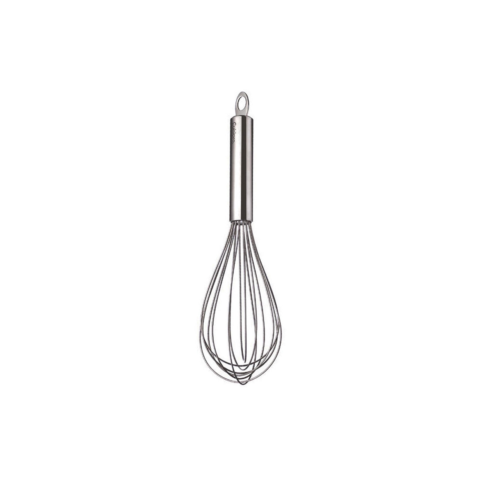 Cuisipro 8 Inch Stainless Steel Balloon Whisk Ball Solid Handle