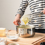 Cuisipro 12 Inch Stainless Steel Balloon Whisk Ball Solid Handle