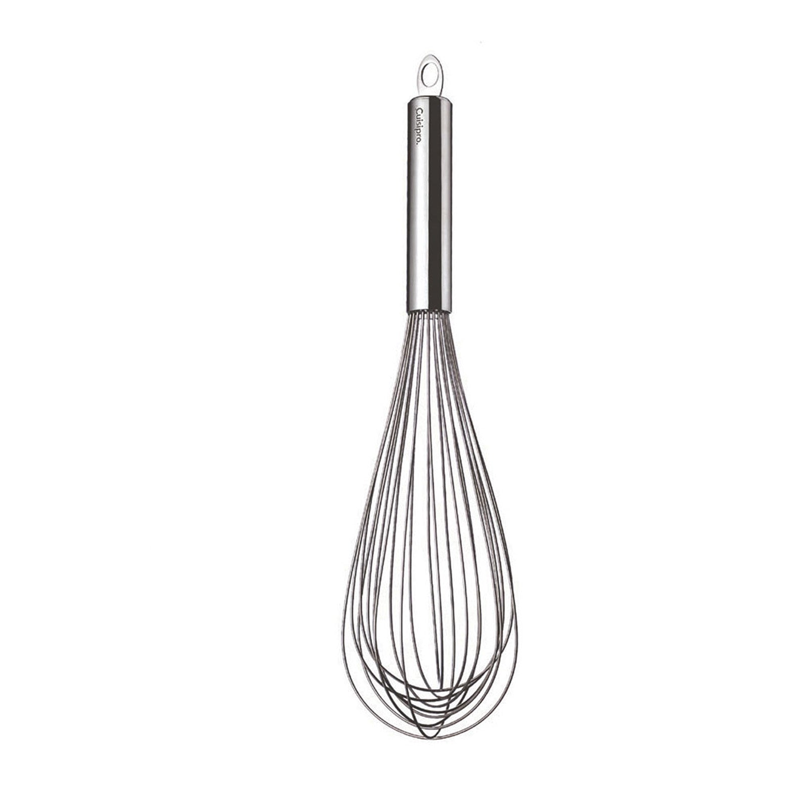 Cuisipro 12 Inch Stainless Steel Balloon Whisk Ball Solid Handle