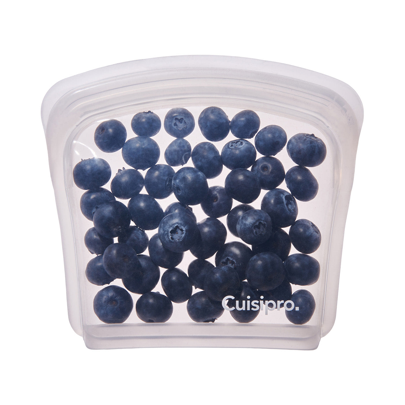 Cuisipro Pack-It Silicone Reusable Storage Bag, Set of 2, 200ml/6.75 oz, Clear