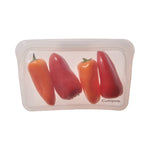 Cuisipro Pack-It Silicone Reusable Storage Bag, 400ml/13.5 oz, Clear
