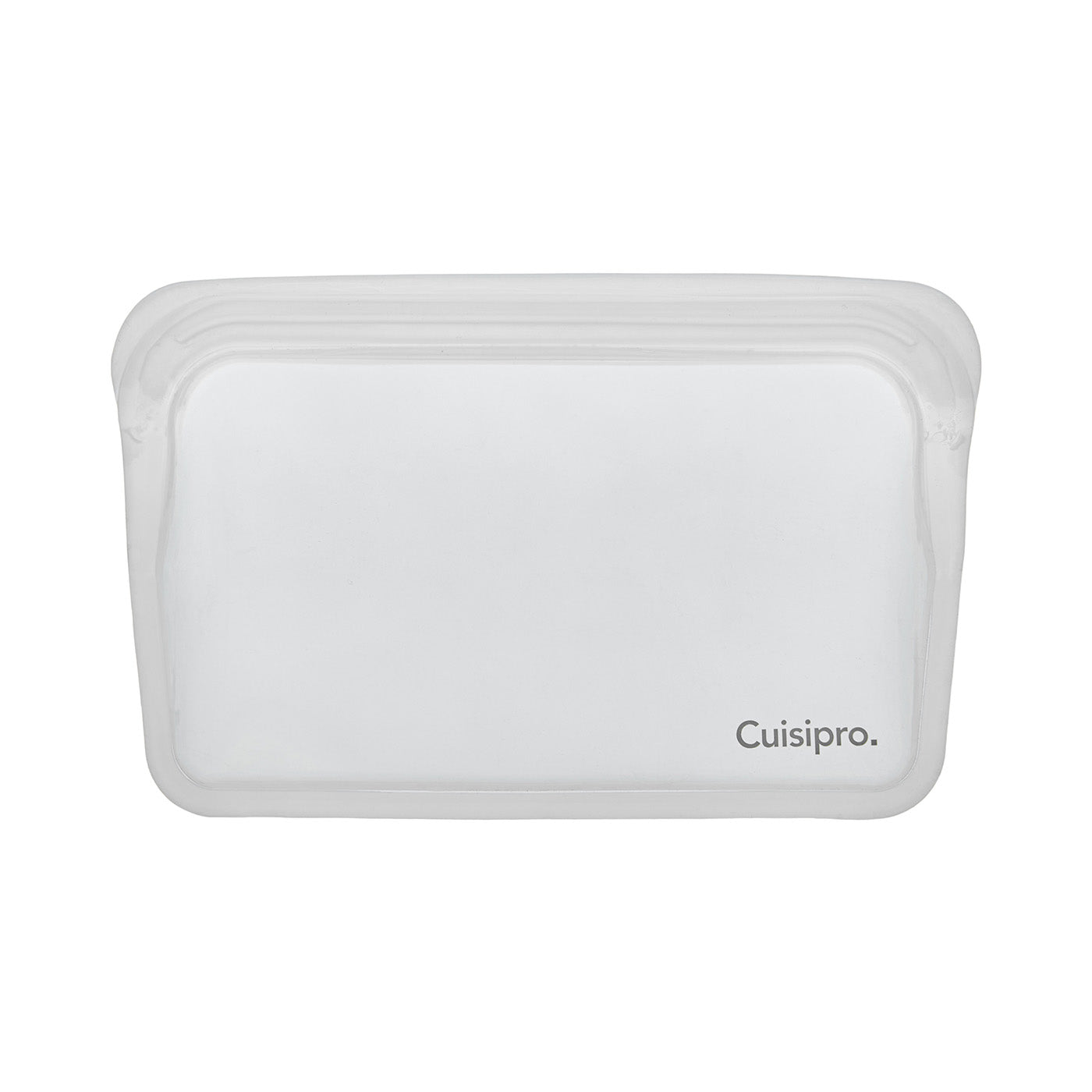 Cuisipro Pack-It Silicone Reusable Storage Bag, 400ml/13.5 oz, Clear