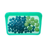 Cuisipro Pack-It Silicone Reusable Storage Bag, 400ml/13.5 oz, Green