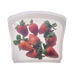 Cuisipro Pack-It Silicone Reusable Storage Bag, 800ml/27oz, Clear