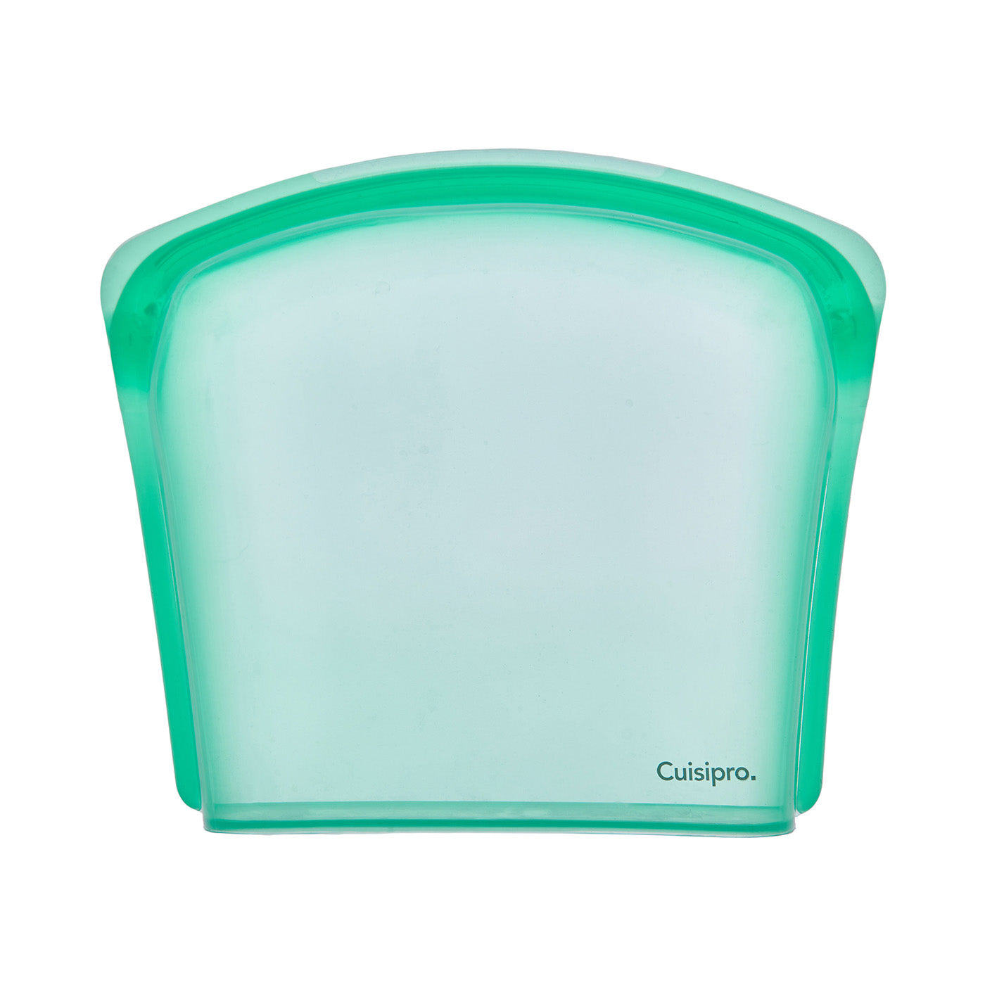Cuisipro Pack-It Silicone Reusable Storage Bag, 2000ml/67.5 oz, Green
