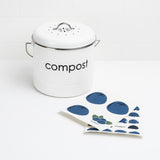 Cuisipro All Purpose Eco-Cloth Sponge Cloth, Blue Dots/Blueberry, Set of 2