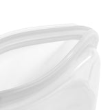 Cuisipro Pack-It Silicone Reusable Stand Up Storage Bag, 1000ml/34 oz, Clear