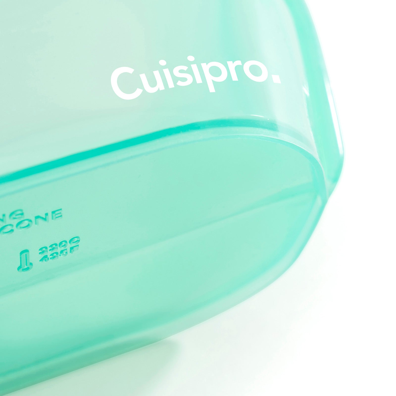 Cuisipro Pack-It Silicone Reusable Stand Up Storage Bag, 1000ml/34 oz, Green